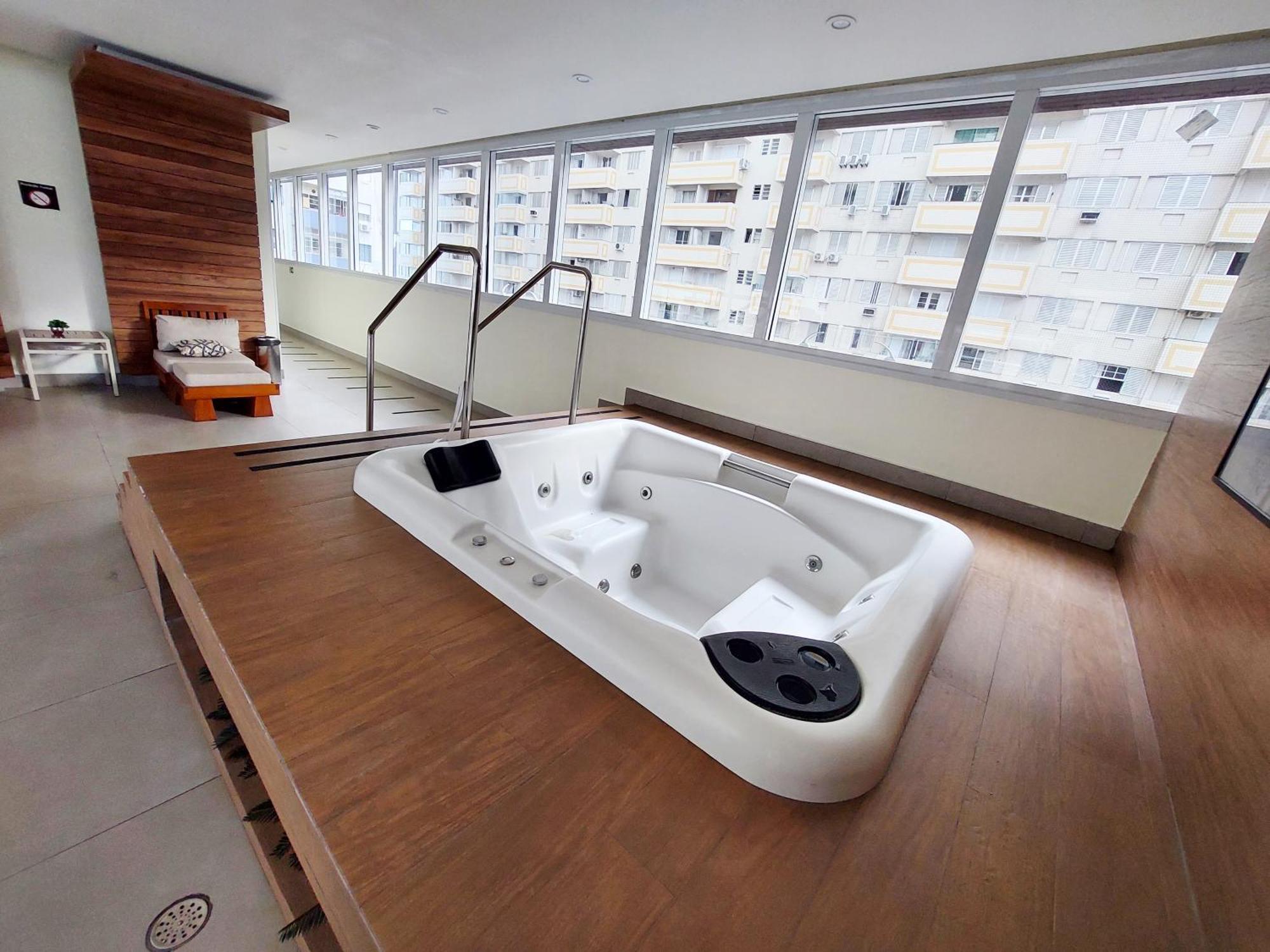 Book Santos - Unlimited 1112 - Um Pe Na Areia Apartment Екстериор снимка